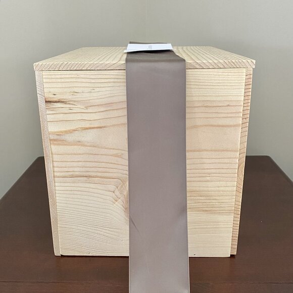 Olive & Cocoa Unfinished Wood Crate NWOT - Picture 6 of 12